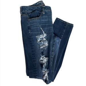 American eagle ripped jeans